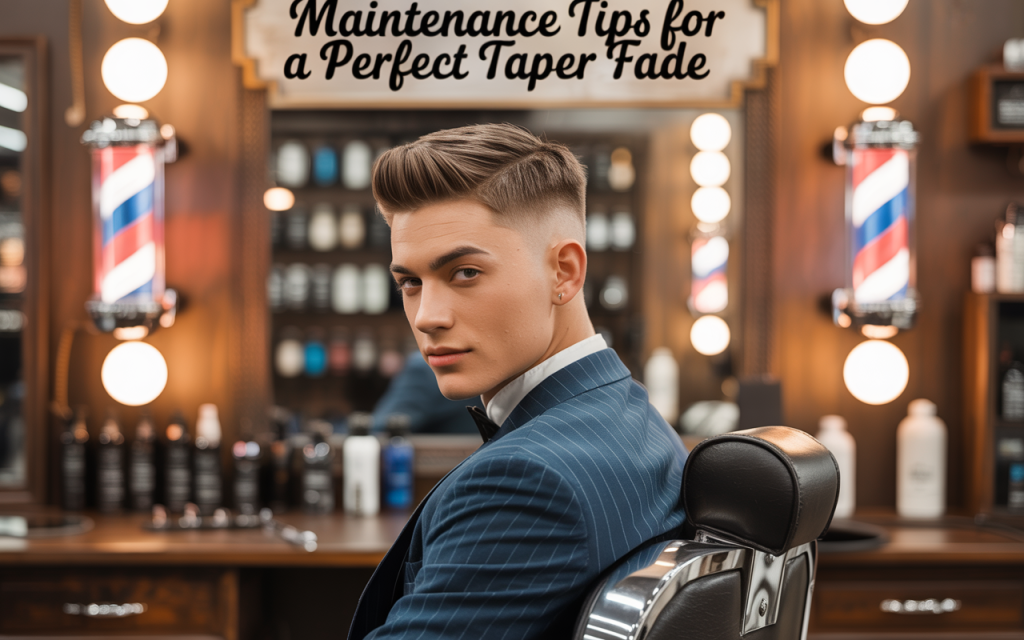Maintenance Tips for a Perfect Taper Fade