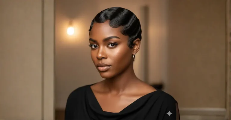 Finger Waves for Black Women Short Hair Classic Elegance Redefined in 2025
