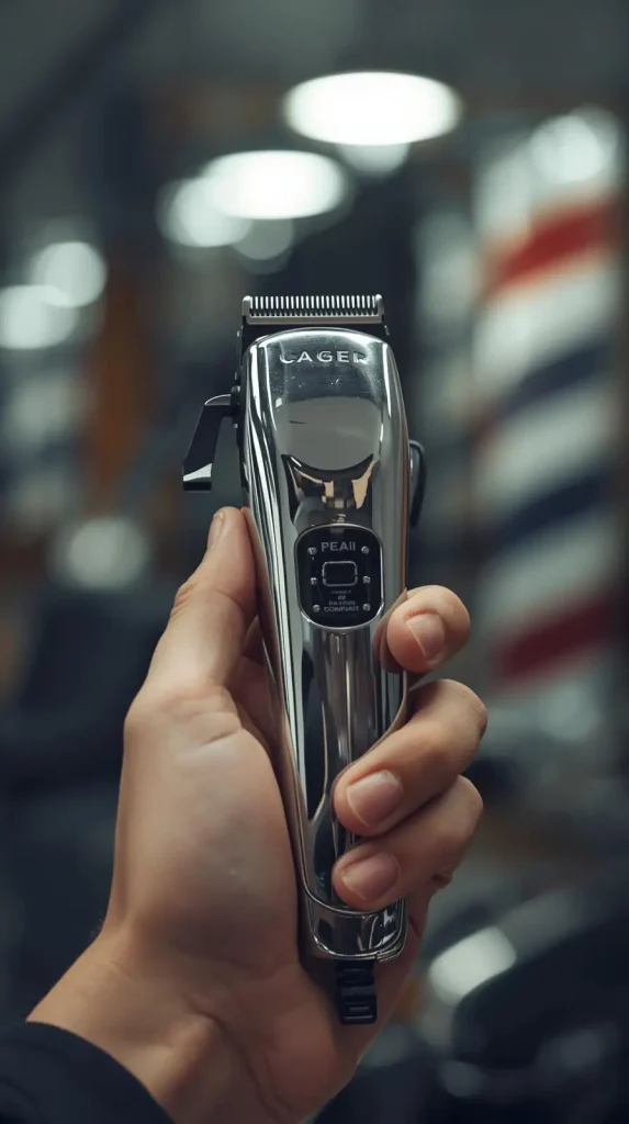 Hair Clippers with Adjustable Blades
