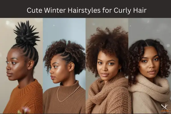 Cute Winter Hairstyles for Curly Hair