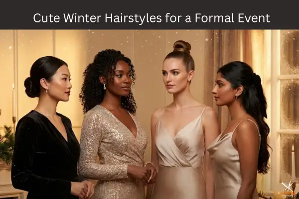 Cute Winter Hairstyles for a Formal Event