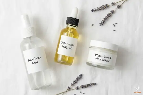 Avoid Heavy Oils on micro locs hair