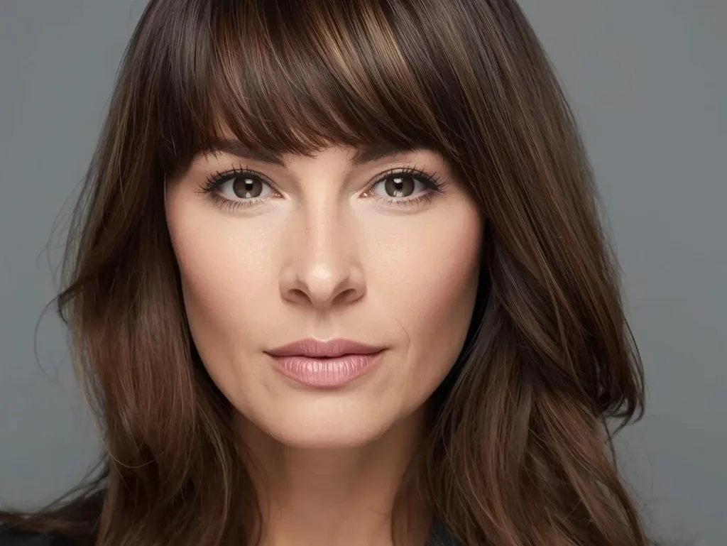 Best Side Swept Bang Style For Square Faces