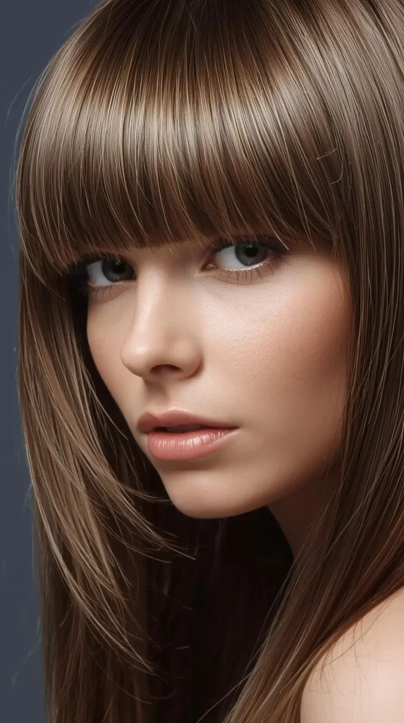 Medium Haircuts With Straight Texture