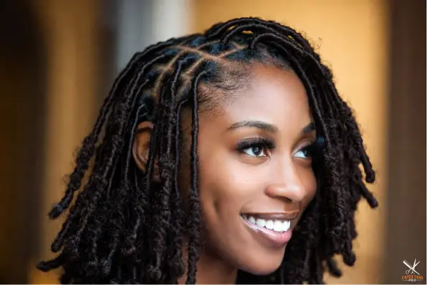 Micro Locs With Extensions for Instant Length