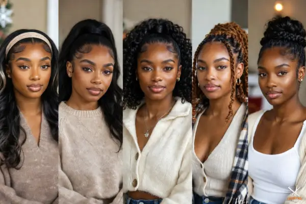 Quick Winter Hairstyles for Black Women