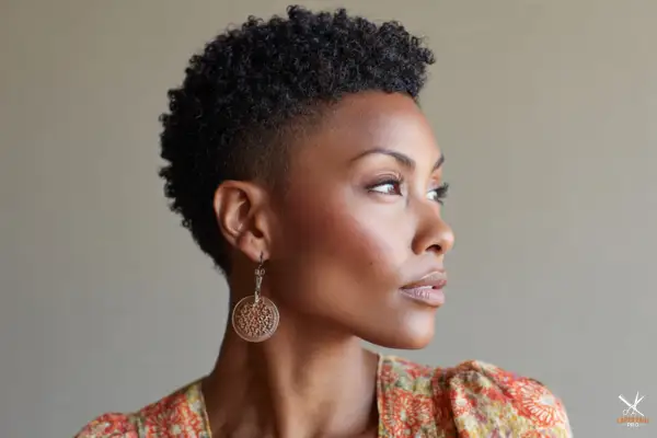 Short Natural Haircut for Black Women With Thin Hair