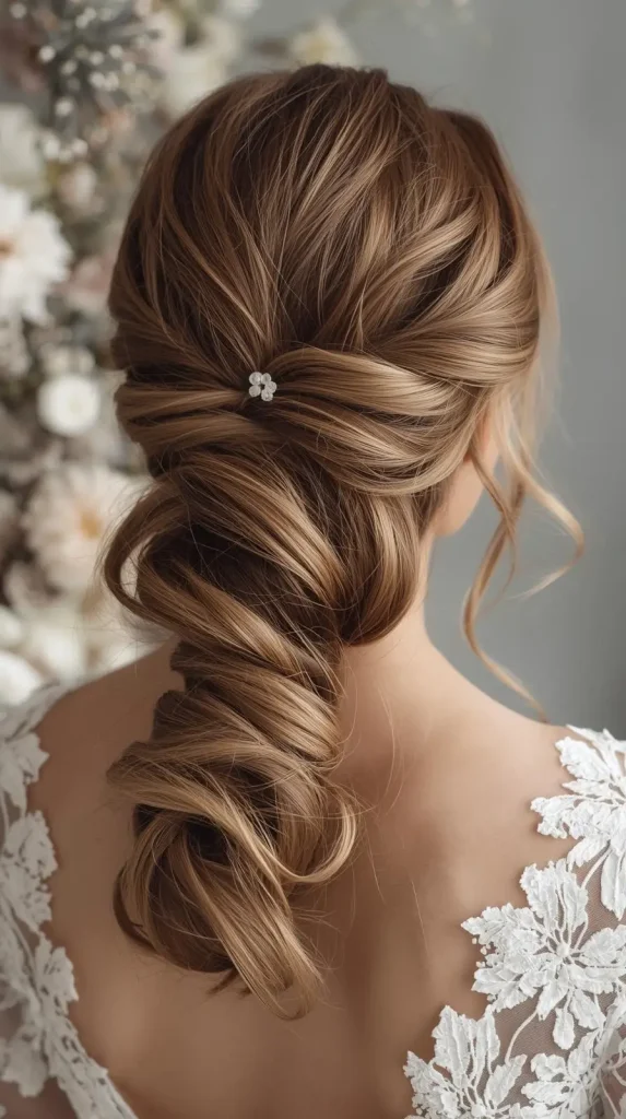 The Winter Wedding Hair Braid