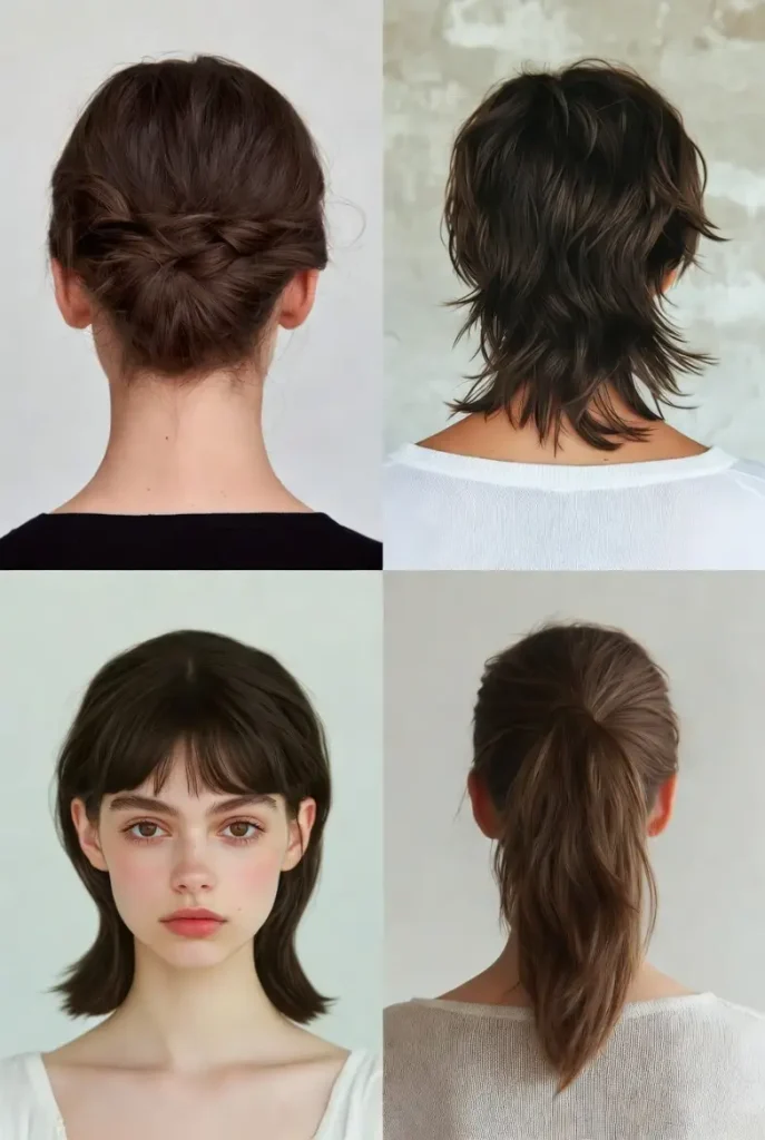 Transformation For Medium Hair That Looks Boring In Updos