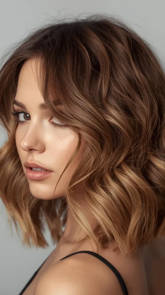 Transformation For Wavy Medium Hair That Collapses