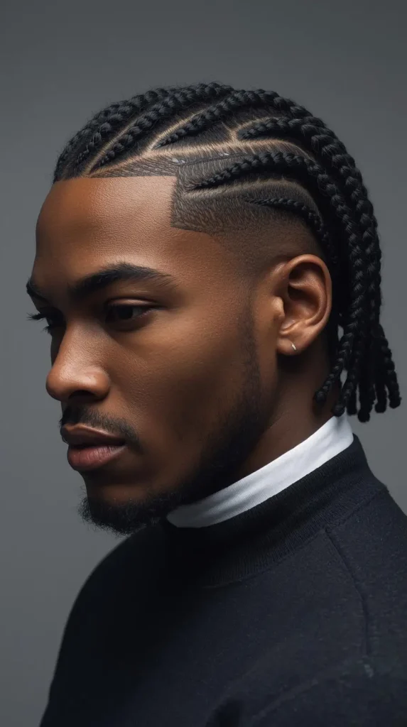 Winter Hair Braid for Men