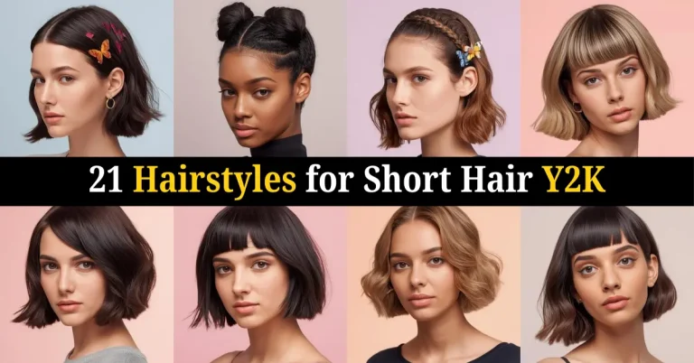 21 Hairstyles for Short Hair Y2K