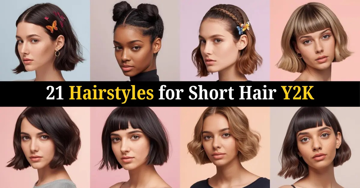 21 Hairstyles for Short Hair Y2K