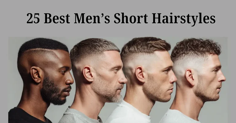 25 Best Men’s Short Hairstyles for 2026 by Face Shape