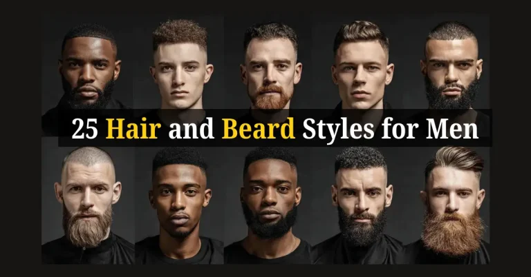 25 Hair and Beard Styles for Men