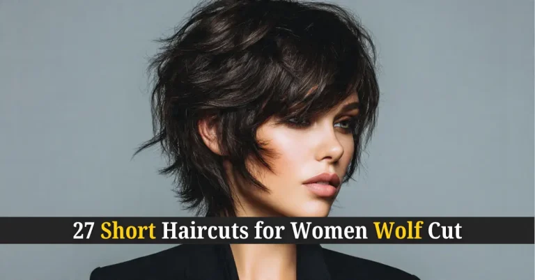 27 Short Haircuts for Women Wolf Cut