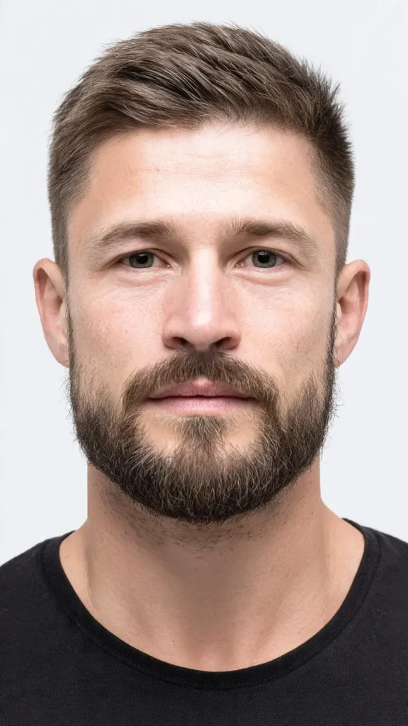 Beard Fade with Chin Emphasis