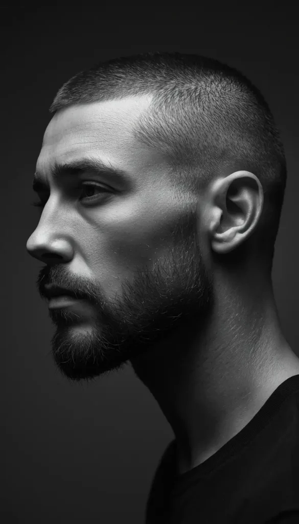 Buzz Cut Integrated Beard Trim
