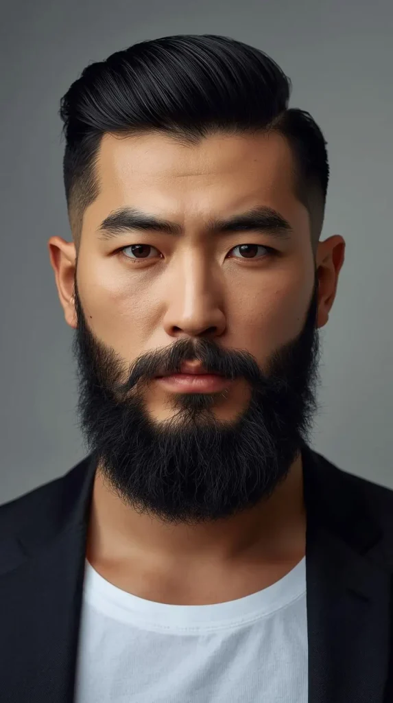 Classic Taper with Full Beard