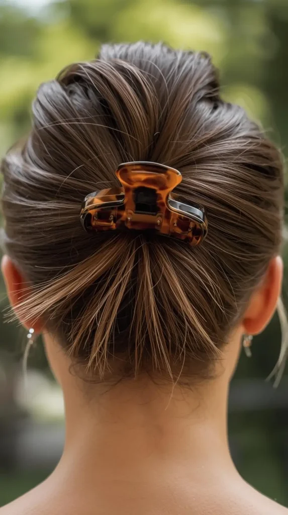 Claw Clip Twist for Short Hair