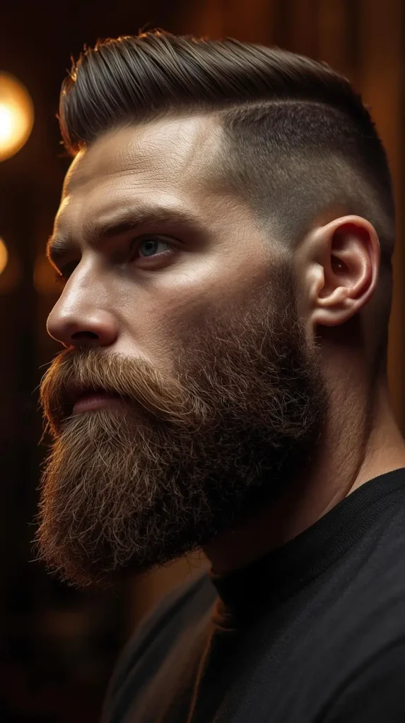 Heavy Stubble beard

