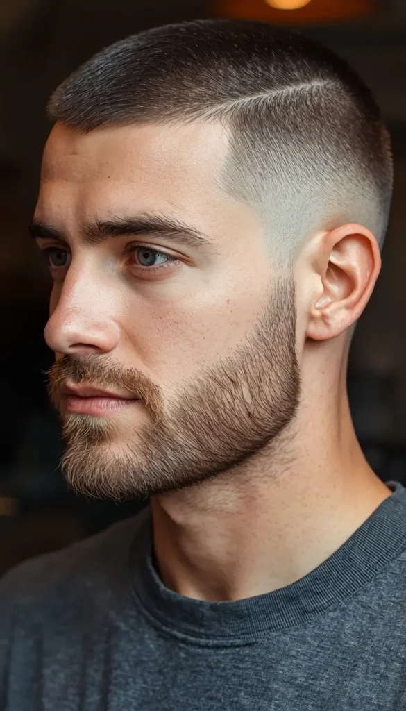 Light Stubble with Tight Sides