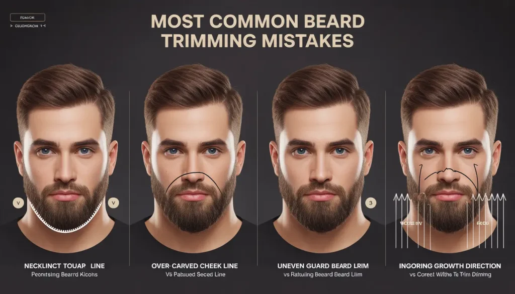 Most Common Beard Trimming Mistakes