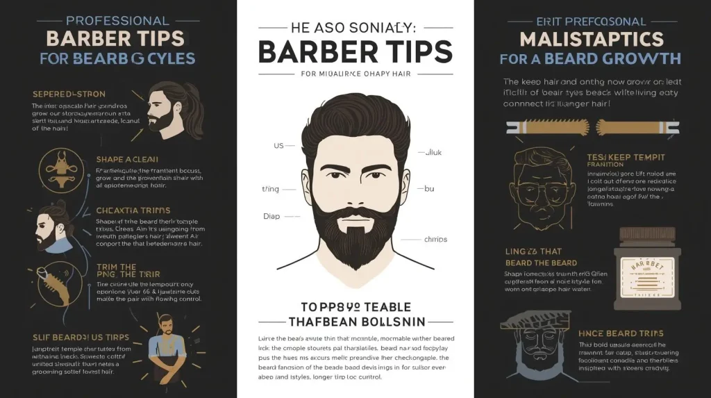 Professional Barber Tips for Managing Long Hair and Beard Growth