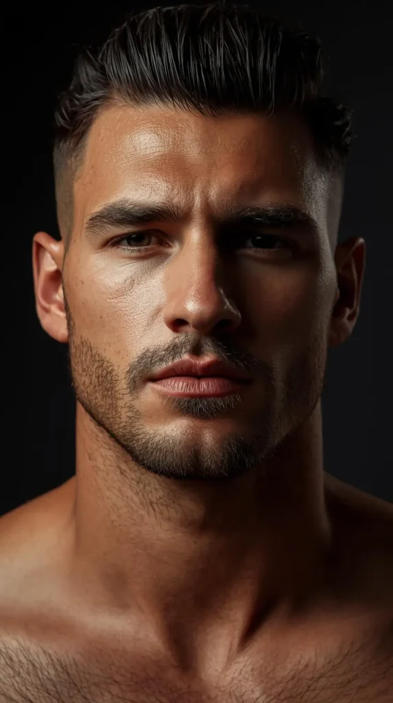 Sculpted Stubble beard