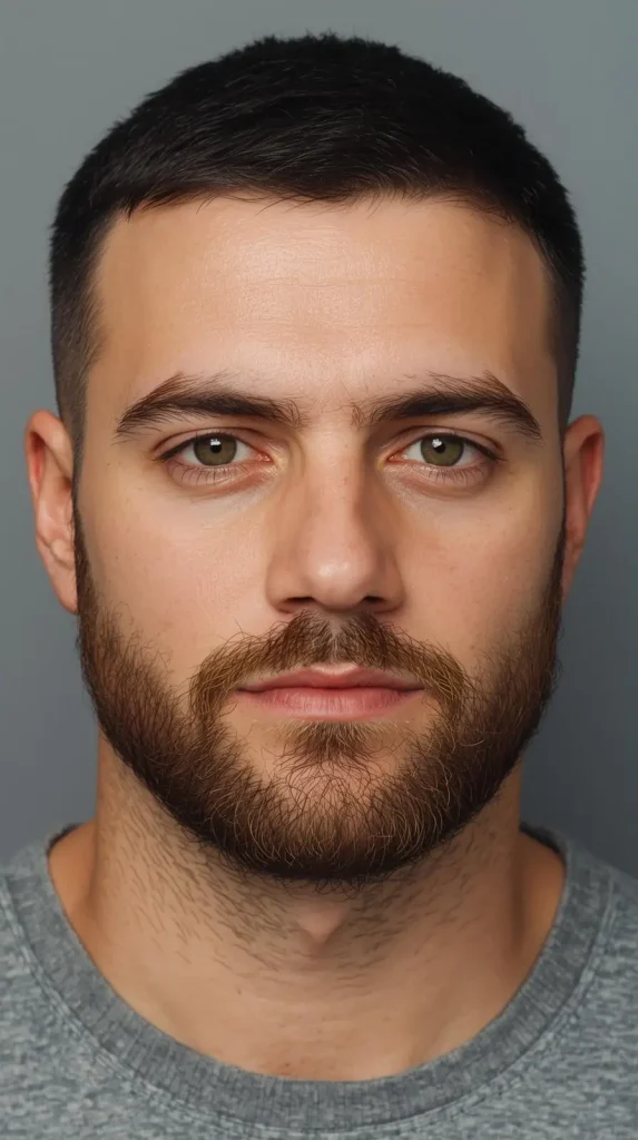 Short Boxed Beard with Taper