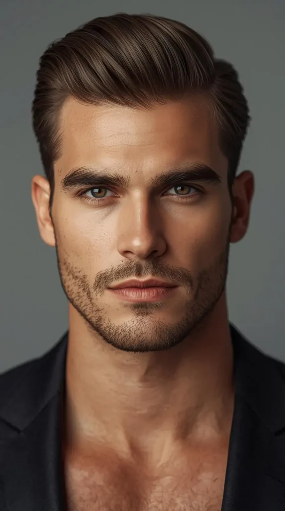 Stubble for Oval Face