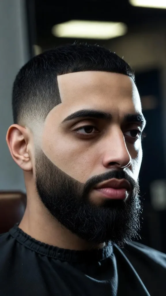 Stubble with Line Up