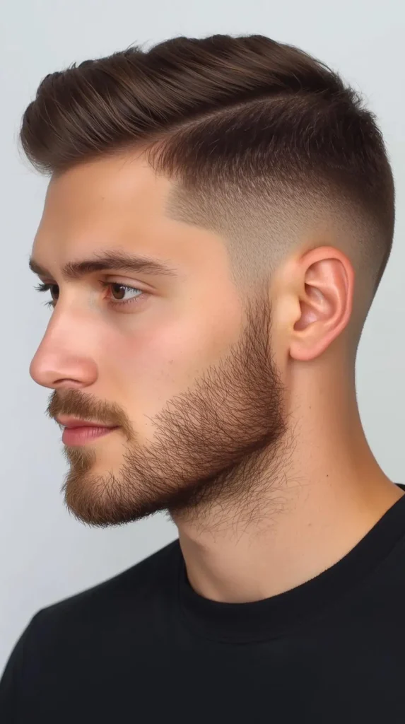 Taper Fade with Beard Blend