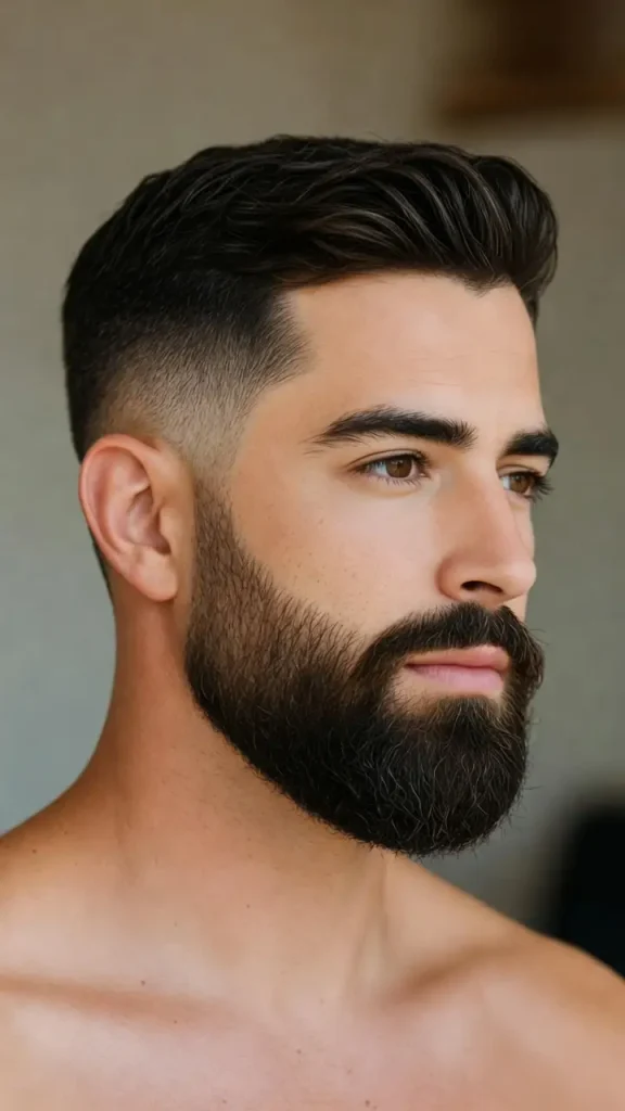 Tapered Short Beard