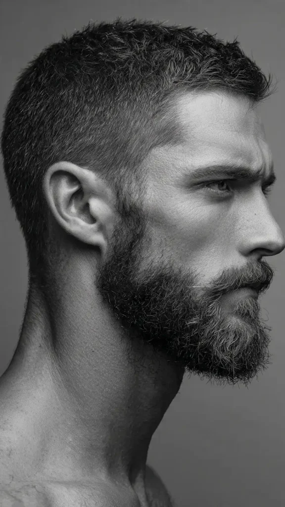 Jawline Focused Beard