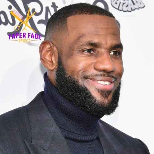 LeBron James taper fade thumbnail