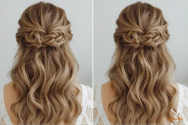 Half-Up Braided Crown