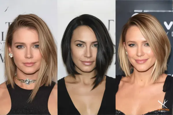 Inverted Bob (Angled Lob) haircut