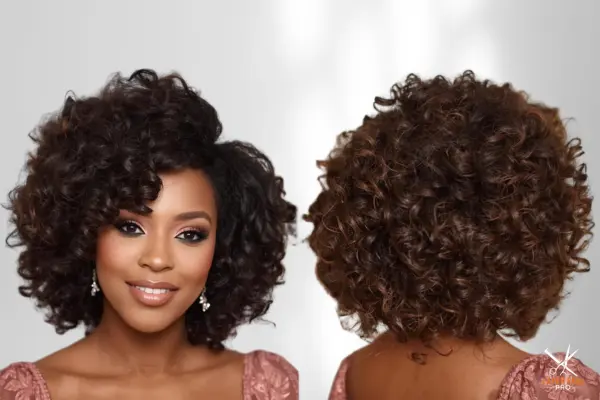 Soft Curly Afro (for Black Women) hairstyle