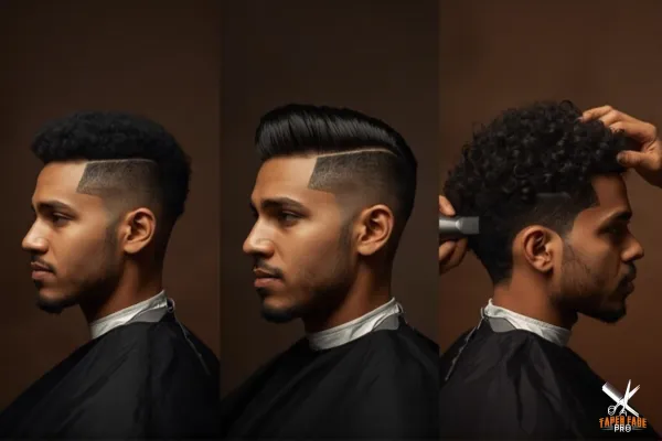 Textured, Curly, and Afro Taper Fades
