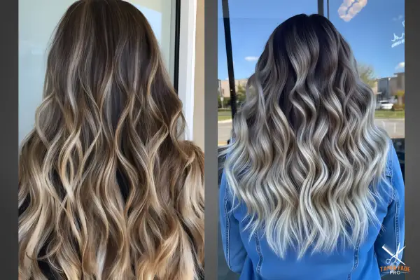 Winter Balayage with Dimension