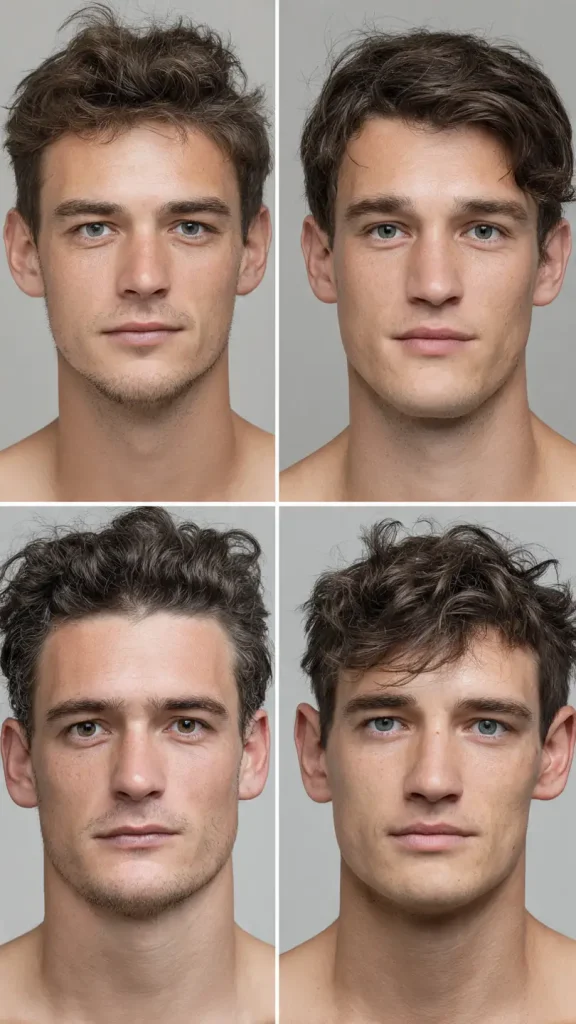 Face Shape Guide For Messy Short Hair