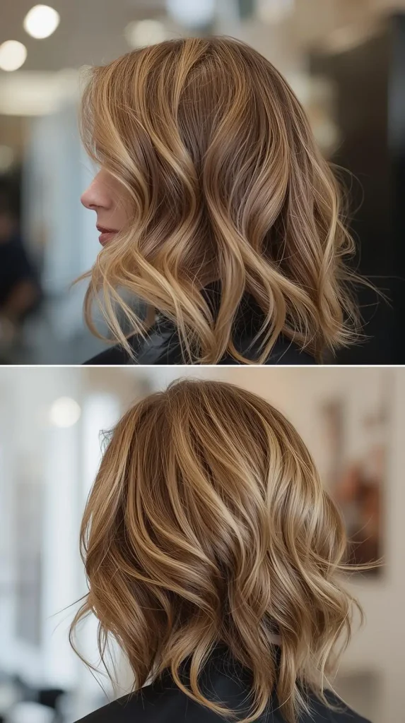 Transformation For Bulky, Heavy Medium Hair