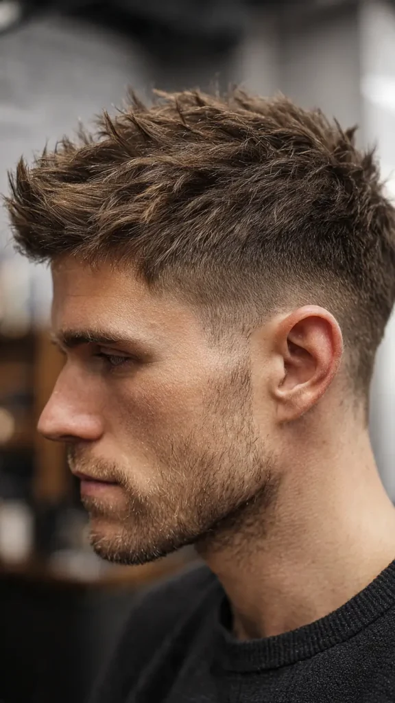 The Messy Spiky Short Cut