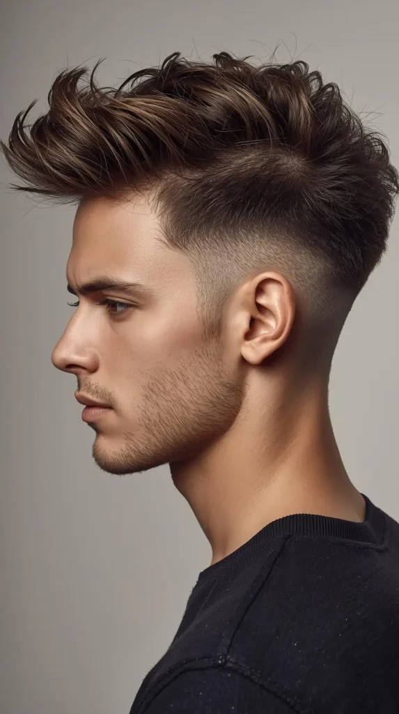  The Modern Messy Quiff