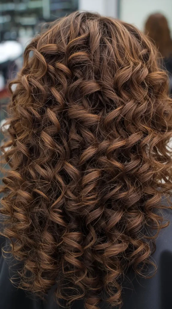 Transformation For Curly Medium Hair That Looks Puffy or Uneven