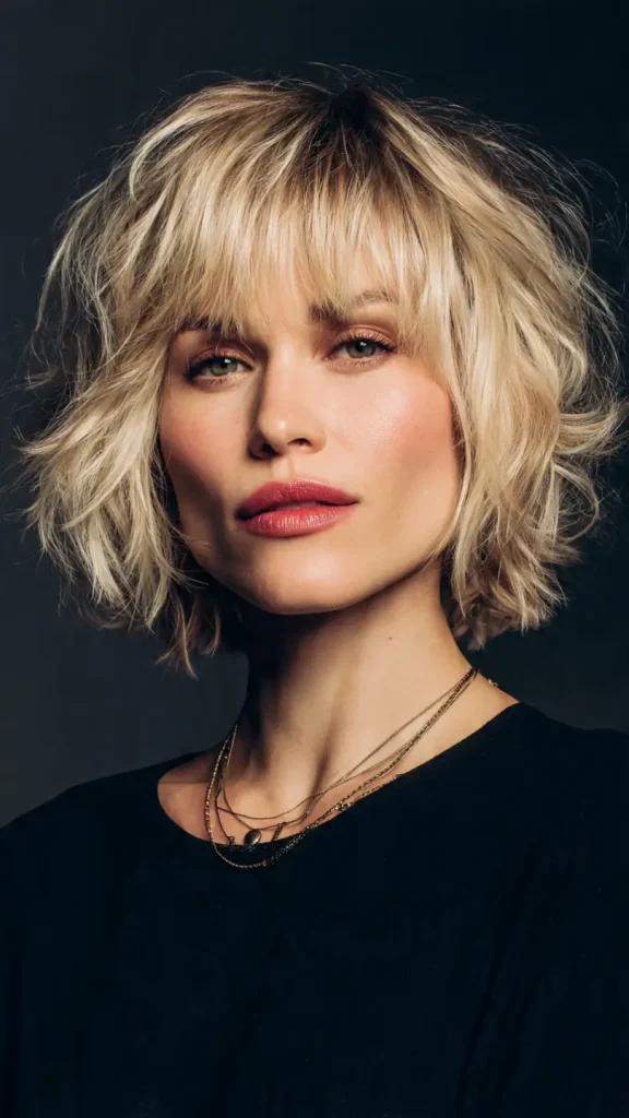 messy Women hair In Their 30s And 40s