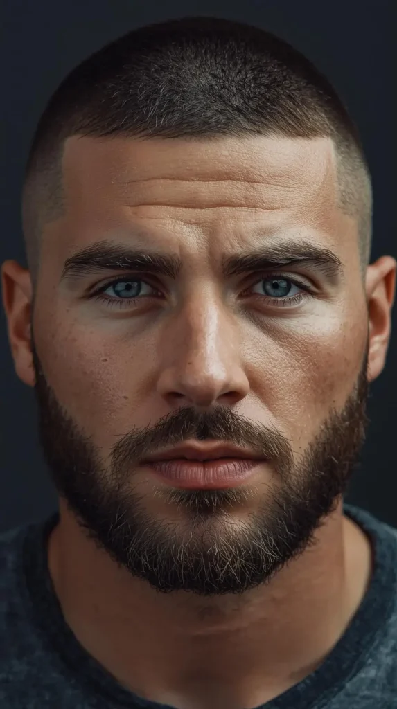 Beard with Buzz Cut