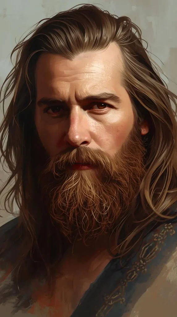 Beard with Long Hair