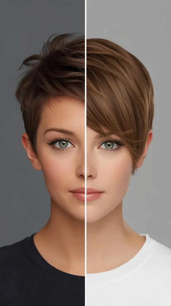 Difference Between Pixie and Short Crop